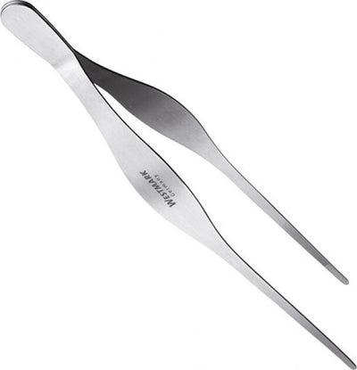 Westmark keuken- en serveerpincet, grilltang, roestvrij staal, lengte: 29 cm, zilver, 12762270