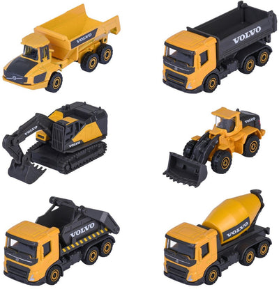Majorette volvo construction 3 pieces set