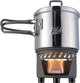 Esbit outdoor kooktoestel 585ml - opbergtas - aluminium rvs