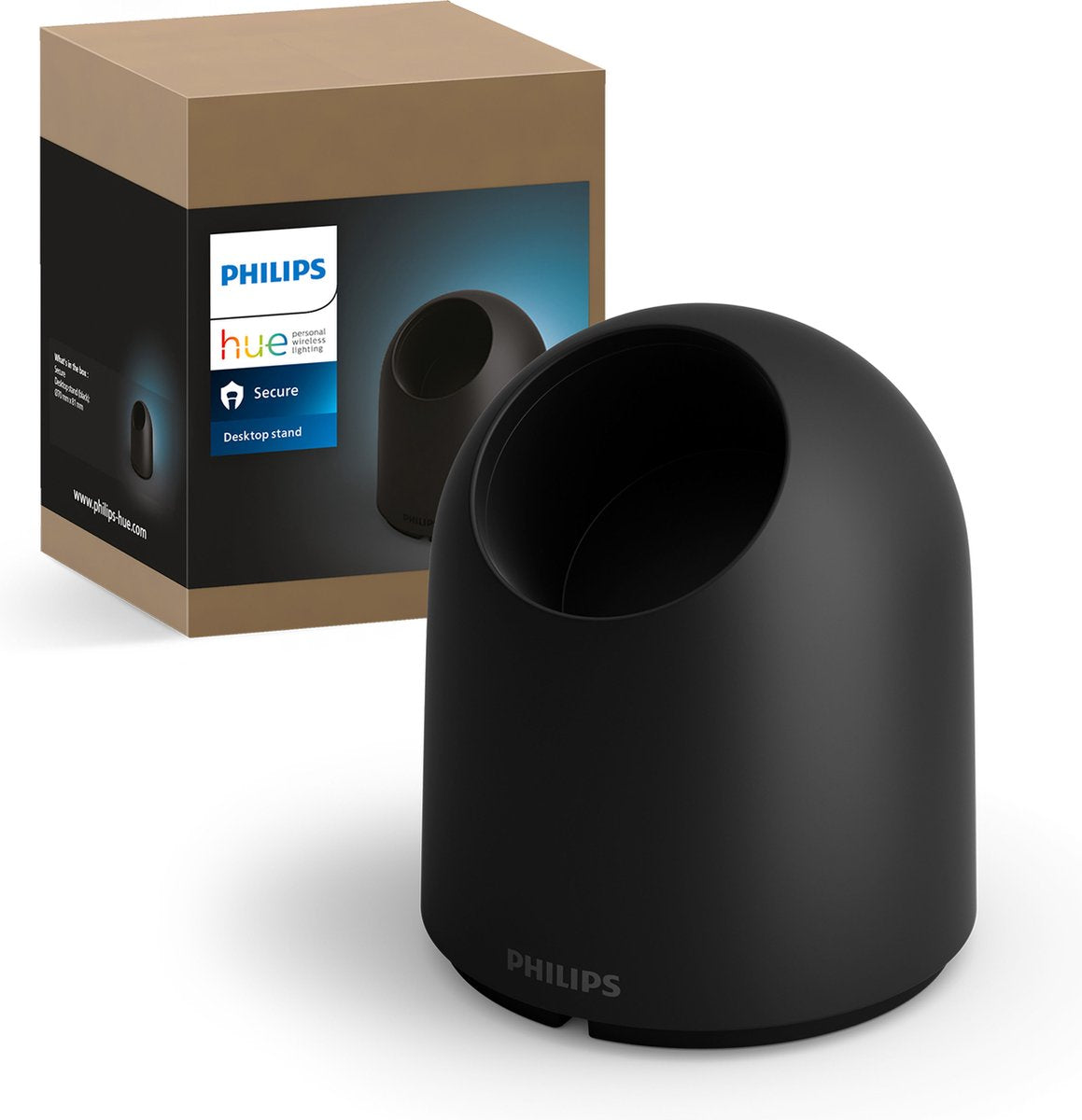 Philips hue secure cameravoet - zwart