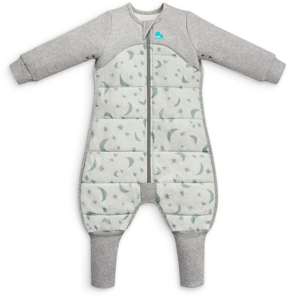 Love to dream ™ slaappak™ - pyjama en dekbed in 1 - 12-24 maanden - 2.5 tog ( 16°c en 20°c ) - olijf