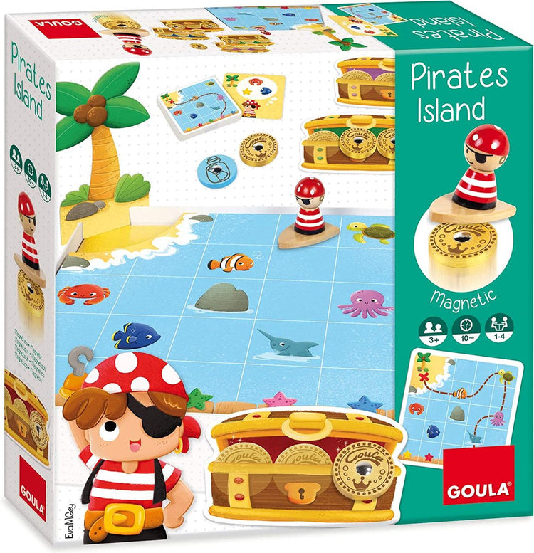 Goula jumbo - - pirateneiland - bordspel voor kinderen