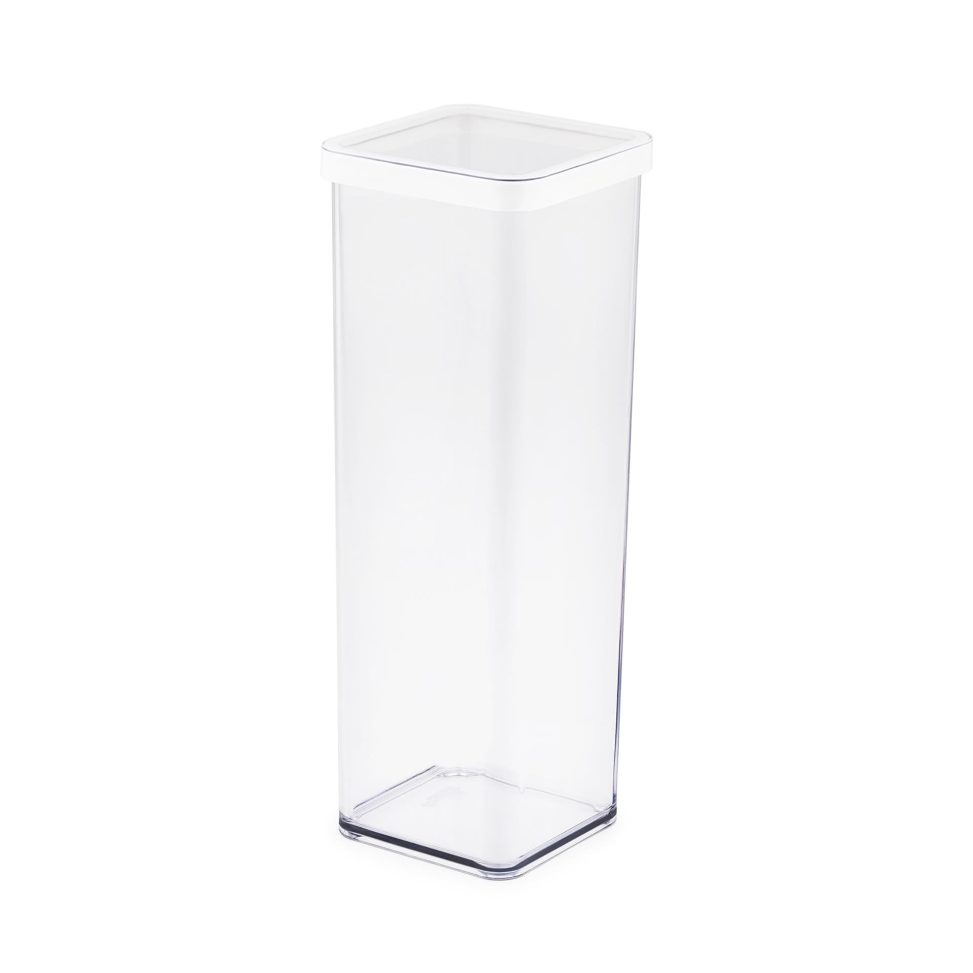 Rotho loft bewaardoos vierkant 2l wit 10x10x28,5cm