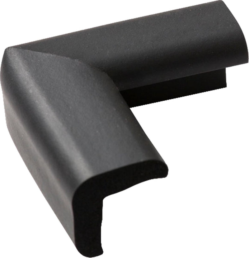 Merkloos sans marque jippie's - tafelhoekjes foam - 4 stuks - zwart