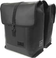 Fastrider jaxx dubbele fietstas trend waterdicht - zwart - 28l per tas - afbeelding 1