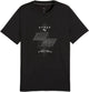 Puma x hyrox cloudspin thermoadapt t-shirt in de kleur zwart.