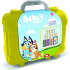Merkloos sans marque bluey reis stempel- en kleurkoffer