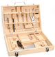 Playwood houten gereedschapskist, 16dlg..