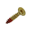 Rotadrill 1039886 - universeelschroef messing vk pzd 3,0x16mm (18) | 6 stuks