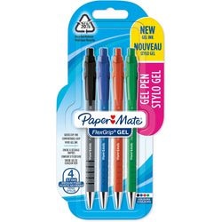 Gelpennen papermate flexgrip ultra 0,7 mm multikleur
