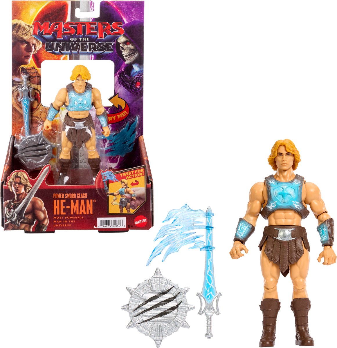 Masters of the universe actiefiguur feature he-man - 14cm