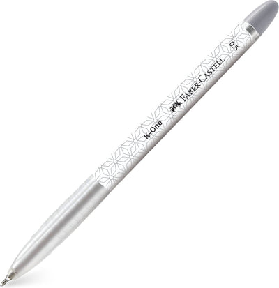 Faber-castell balpen - k-one - 0.5mm - zwart - doos 10 stuks - fc-642099