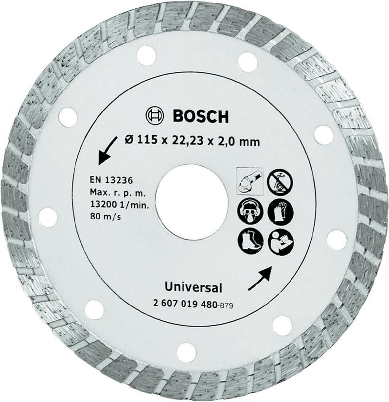 Bosch diamant slijpschijf - turbo - 115 mm