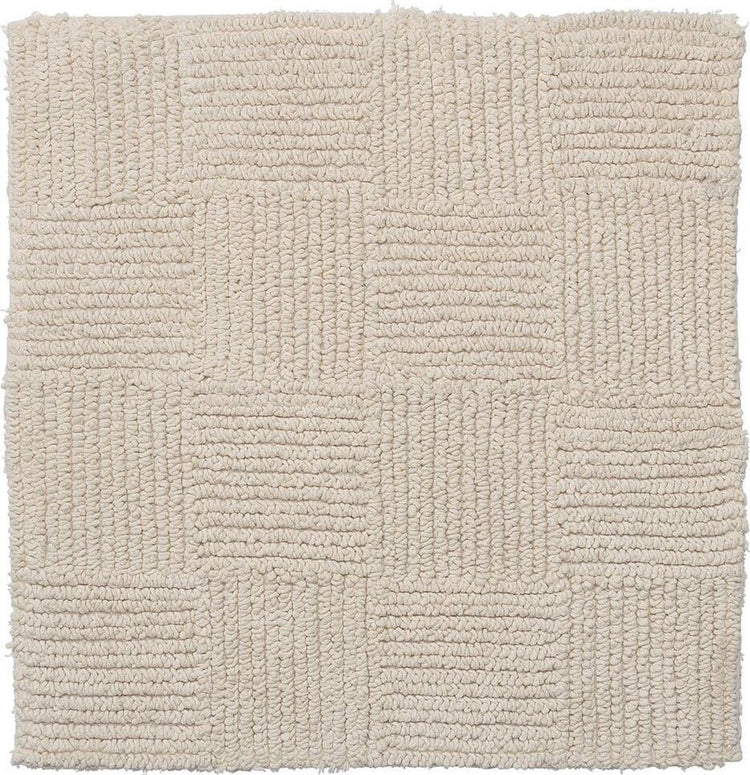 Sealskin - reverse badmat 60x60 cm - katoen - zand