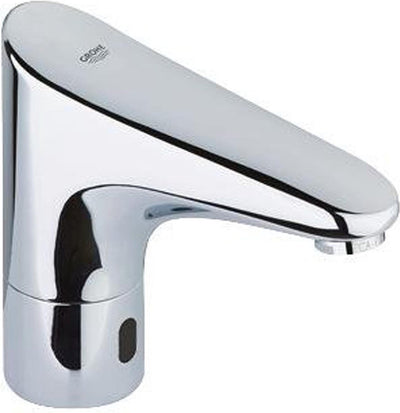 Grohe europlus e waterbesparende wastafelkraan - met infrarood - zonder menging - met batterijvoeding 6v - chroom