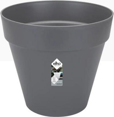 Elho loft urban rond 50 - bloempot voor buiten - ø 48.5 x h 44.5 cm - antraciet