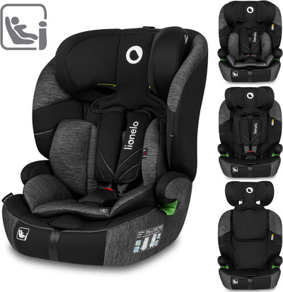 Lionelo levi one i-size - autostoeltje 76-150 cm - groep 0+ en 1 - dri-seat systeem - afstelbare hoofdsteun van memory foam - versterkte zijbescherming - fwf montage - comfortabele armleuningen - brede zitting met epe-schuim - r129 - gordel