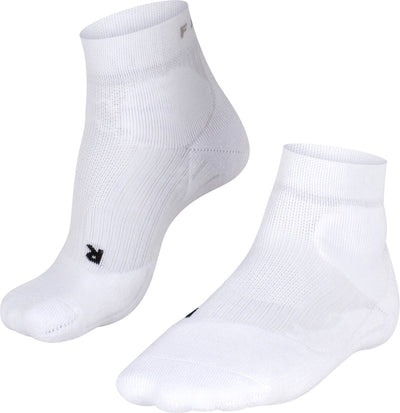 Falke te2 short anti-blaar katoen functioneel materiaal tennissokken dames wit - maat 39-40