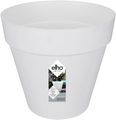 Elho loft urban rond 30 - bloempot voor buiten - ø 28.5 x h 26.0 cm - wit