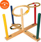 Schildkröt fun sports - houten ring werp spel