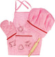 Bigjigs toys - kokskleding voor kinderen 'roze'