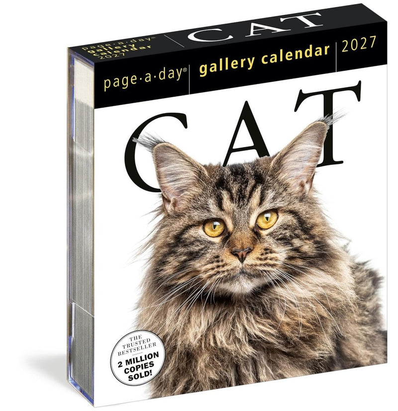 Cat page-a-day® gallery calendar 2027