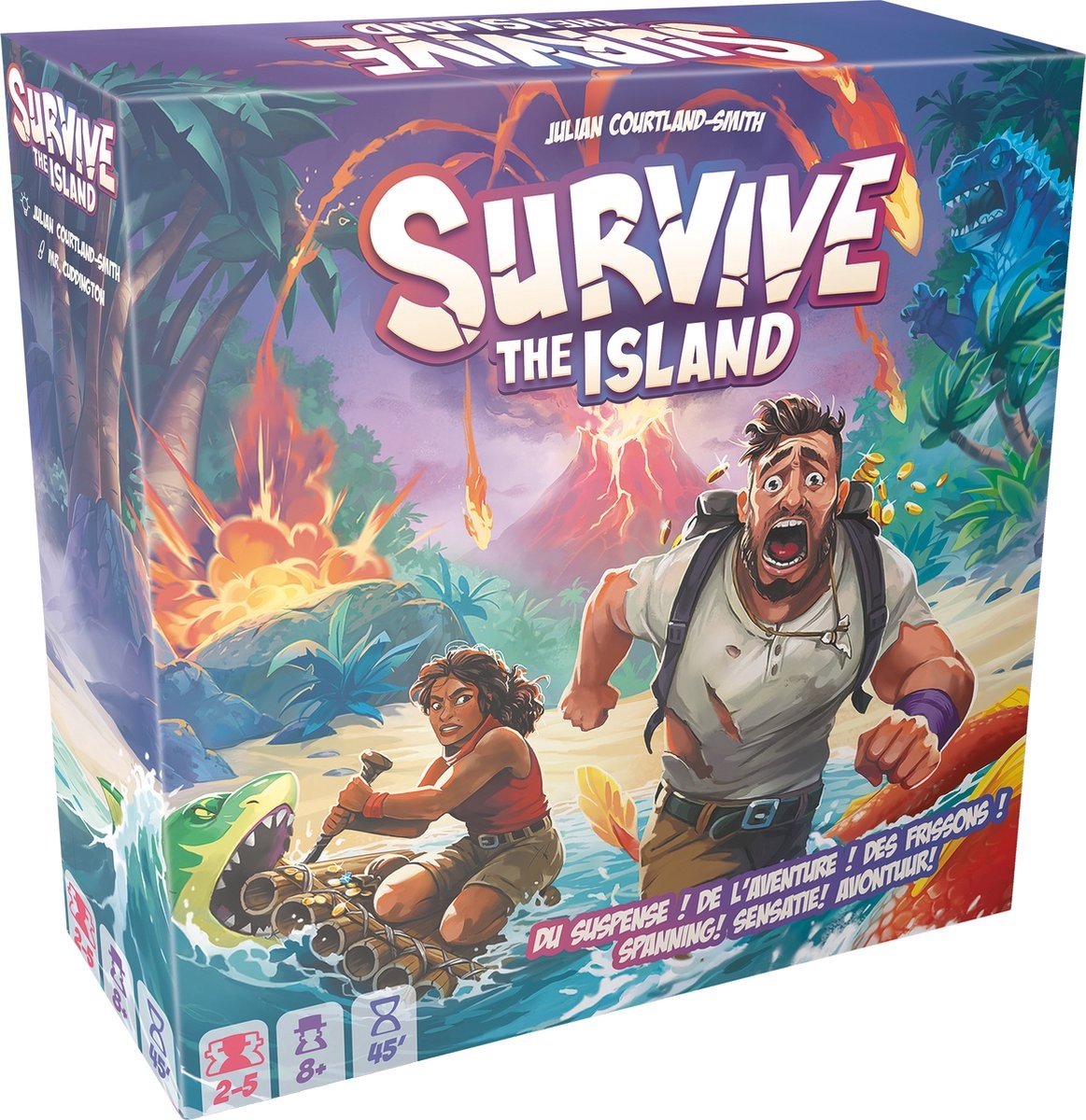 Zygomatic survive the island - nederlandstalig bordspel
