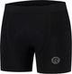 Rogelli seamless ii dames en heren fietsonderbroek - met zeem - zwart