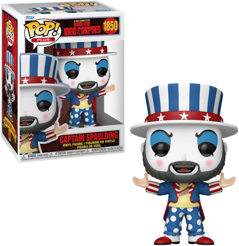 Funko pop! plus: house of 1000 corpses - captain spaulding #1850
