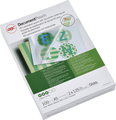 Gbc lamineerhoezen a5 - 250 micron - 100 st.