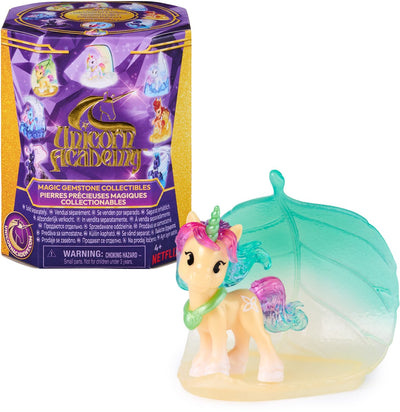 Unicorn academy - verzameleenhoorn met magische edelsteen verrassingsfiguur - eenhoornspeelgoed - speelsets