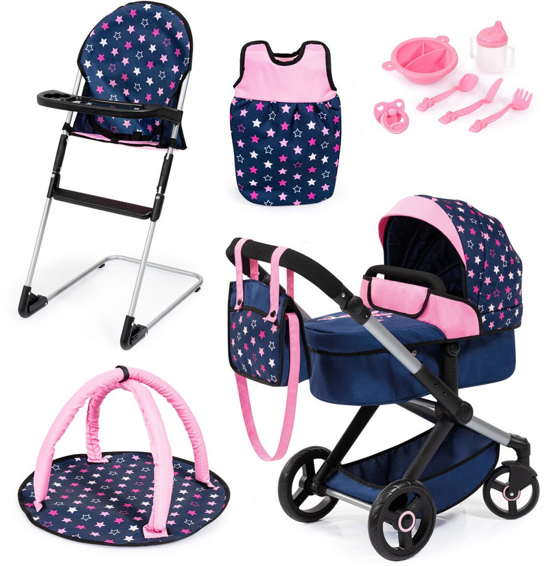 Xeo deluxe set combi poppenwagen