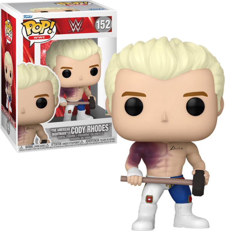 Funko pop! wwe - cody rhodes #152