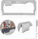 Lionelo hanna – bedhekje 150x66 cm – 180° opklapbaar – aluminium frame – securebelt standsafe – tot 27 kg – luchtig net – voor matrassen tot 45 cm – sgs-gecertificeerd – reisvriendelijk – eenvoudige montage