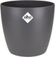 Elho brussels rond 20 - bloempot voor binnen - 100% gerecycled plastic - ø 20.0 x h 18.7 cm - antraciet