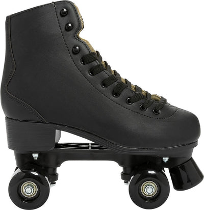 Roces rc1 rolschaatsen - quad skates - zwart - maat 36