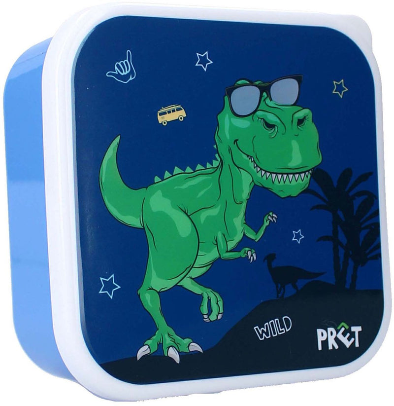 Vadobag broodtrommel pret fresh bites dinosaurus - 3dlg.