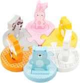 Small foot - houten vormenpuzzel dieren - afbeelding 1