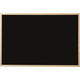 Krijtbord bi-office pine 900x600mm zwart