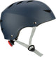 Nijdam skate helm verstelbaar - blue streak - maat l - blauw grijs