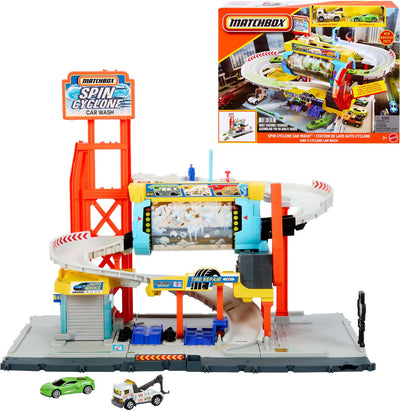 Matchbox spin cyclone car wash