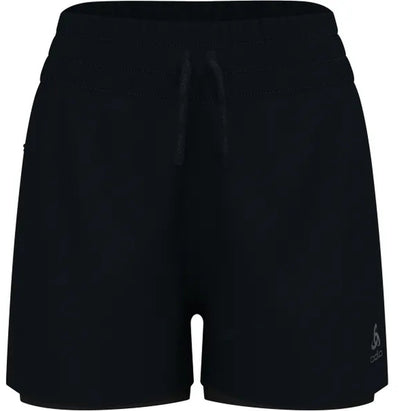 Odlo zeroweight 3 inch 2-in-1 hardloopshort 2.0 - vrouwen - zwart - l