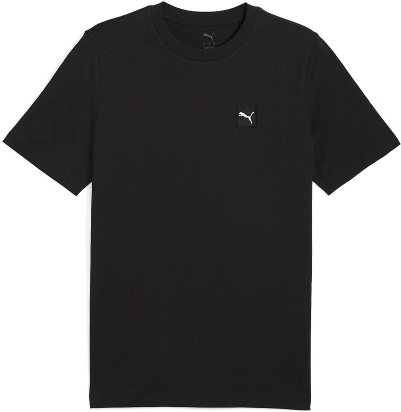 Puma ess elevated tee heren t-shirt - black