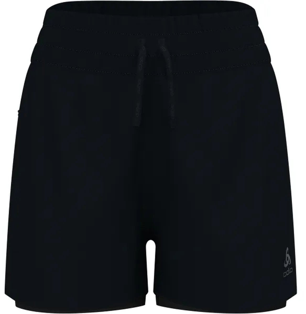 Odlo zeroweight 3 inch 2-in-1 hardloopshort 2.0 - vrouwen - zwart - m