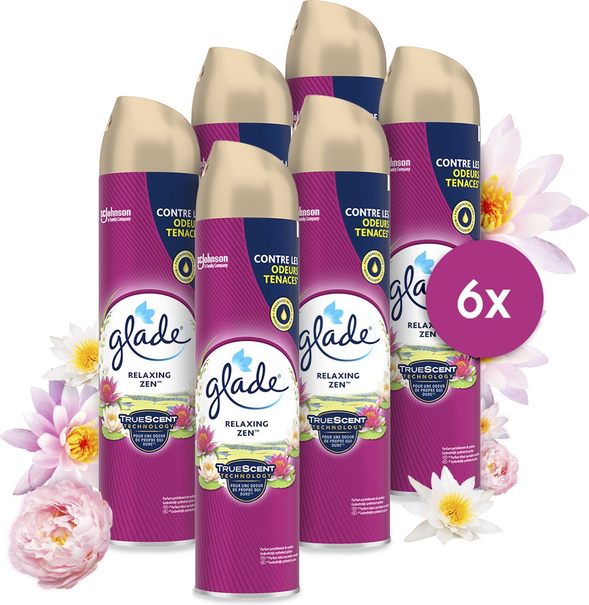 Glade aerosol relaxing zen