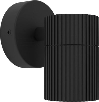 Eglo tomelloso wandlamp buiten - gu10 - 12 cm - zwart