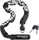 Kryptonite keeper 785-ketting met geïntegreerd slot – kettingslot fiets – fietsslot met ketting voor elektrische fiets – 85 cm – staal – zwart