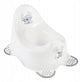 Keeeper plaspotje stitch - anti slip plaspotje - max 15kg - wit