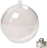 Creativ company https: www.cchobby.nl deco-ballen-d-8-cm-transparant-5-stuk-1-doos - afbeelding 1