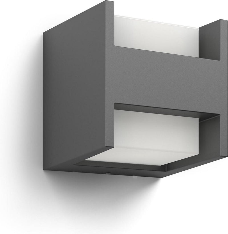 Philips arbour buitenwandlamp - warmwit licht - smal